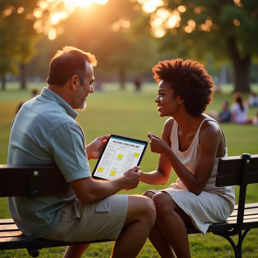 Modern office environment